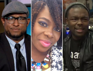 Elon James White (Twitter); Janell Stewart (Facebook); Kid Fury (YouTube screenshot)